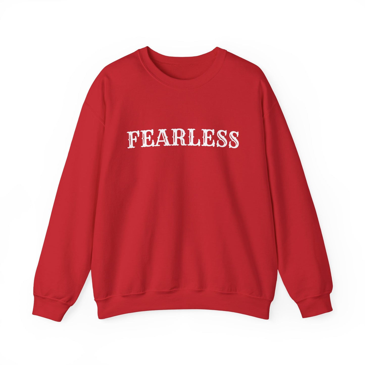 Fearless Crewneck Sweatshirt - Cozy Unisex Pullover, Motivational Gift for Her/Him, Perfect for Everyday Wear, Meaningful Style