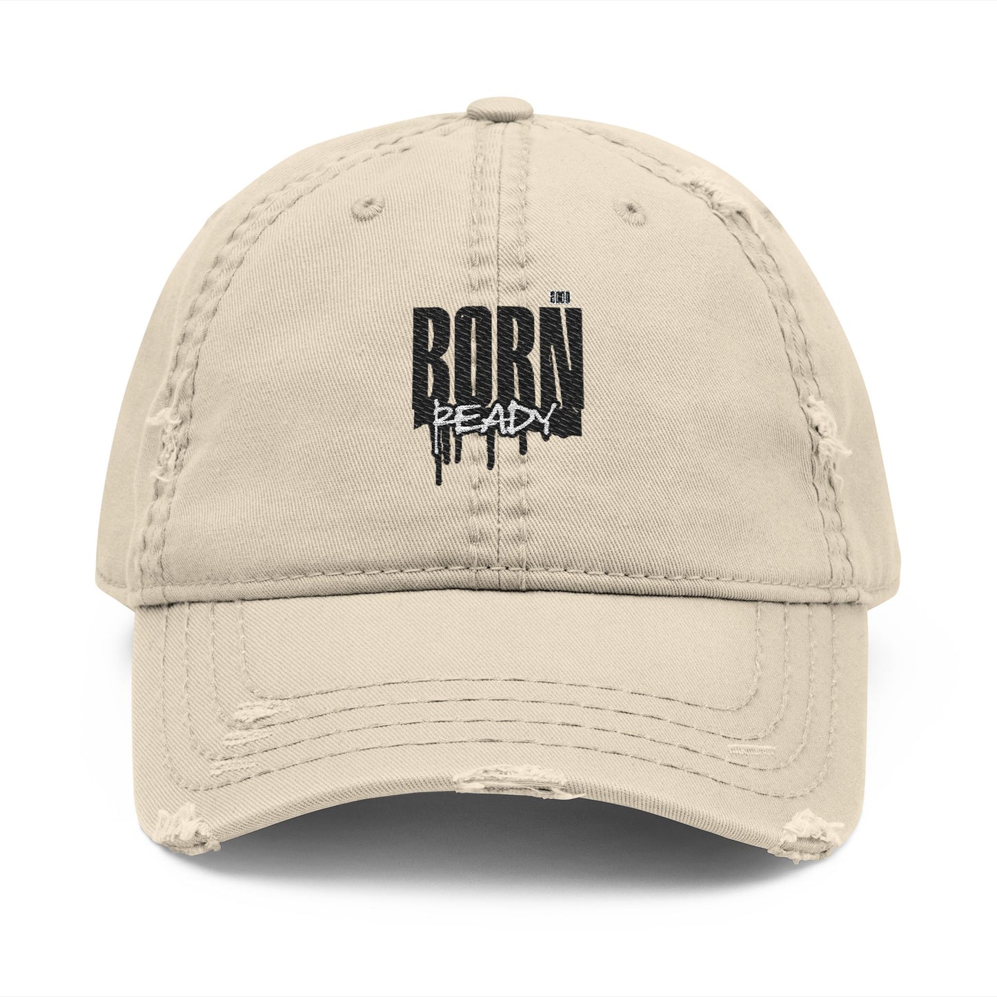 Distressed Dad Hat (Embroidery)
