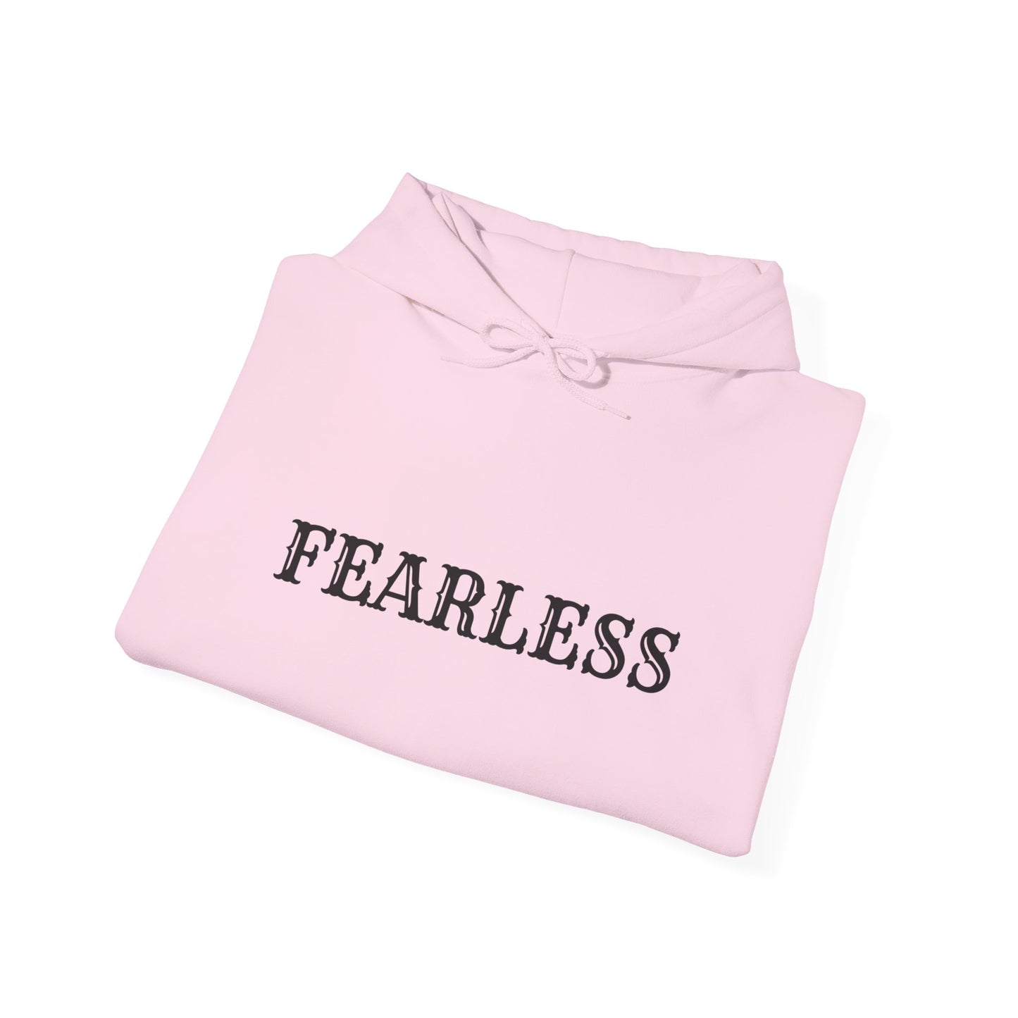 Fearless Unisex Hooded Sweatshirt, Inspirational Gift, Cozy Hoodie, Motivation Apparel, Perfect for Everyday Wear, Self-Confidence Theme