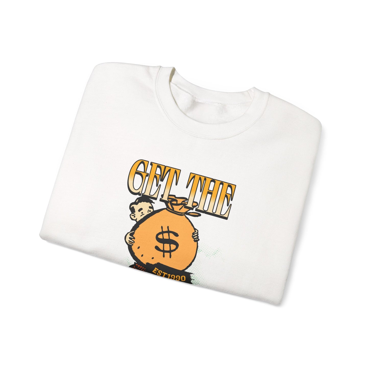 Money Gift Unisex Crewneck Sweatshirt - Cozy Layer for Friends, Family, Birthday, Holiday Gift, Casual Wear, Fun Statement