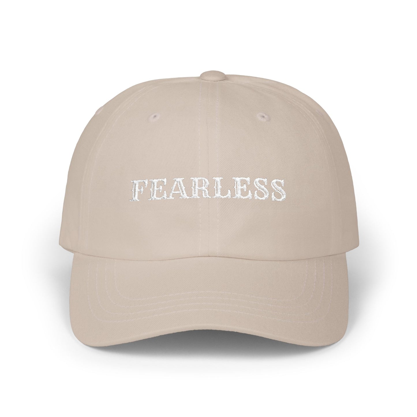 Fearless Classic Dad Cap | Casual Hat for Dads, Gifts for Father's Day, Everyday Wear, Trendy Accessories, Comfortable Style