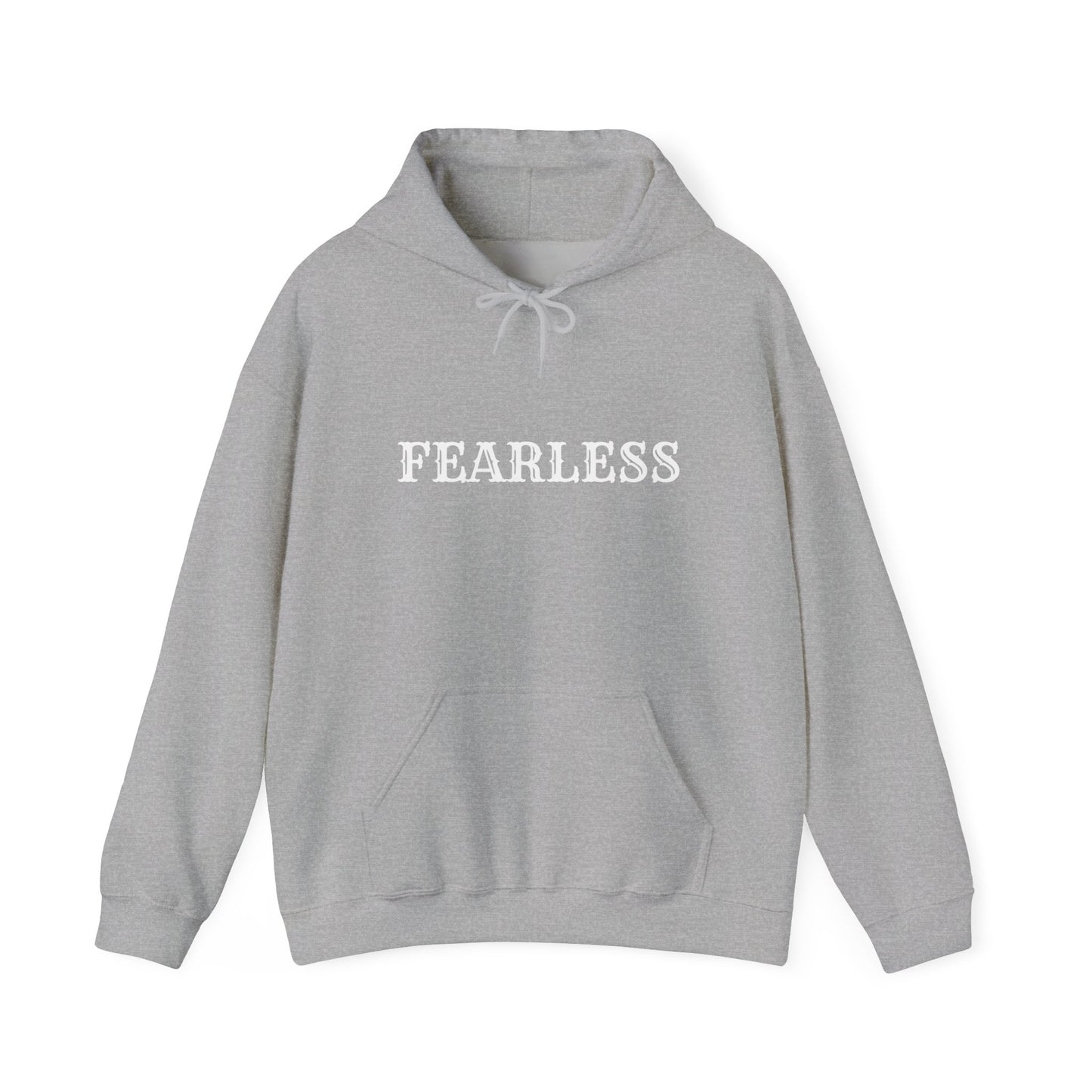 Fearless Unisex Hoodie - Empowerment, Inspirational Gift, Cozy Comfort, Everyday Wear, Motivational Apparel