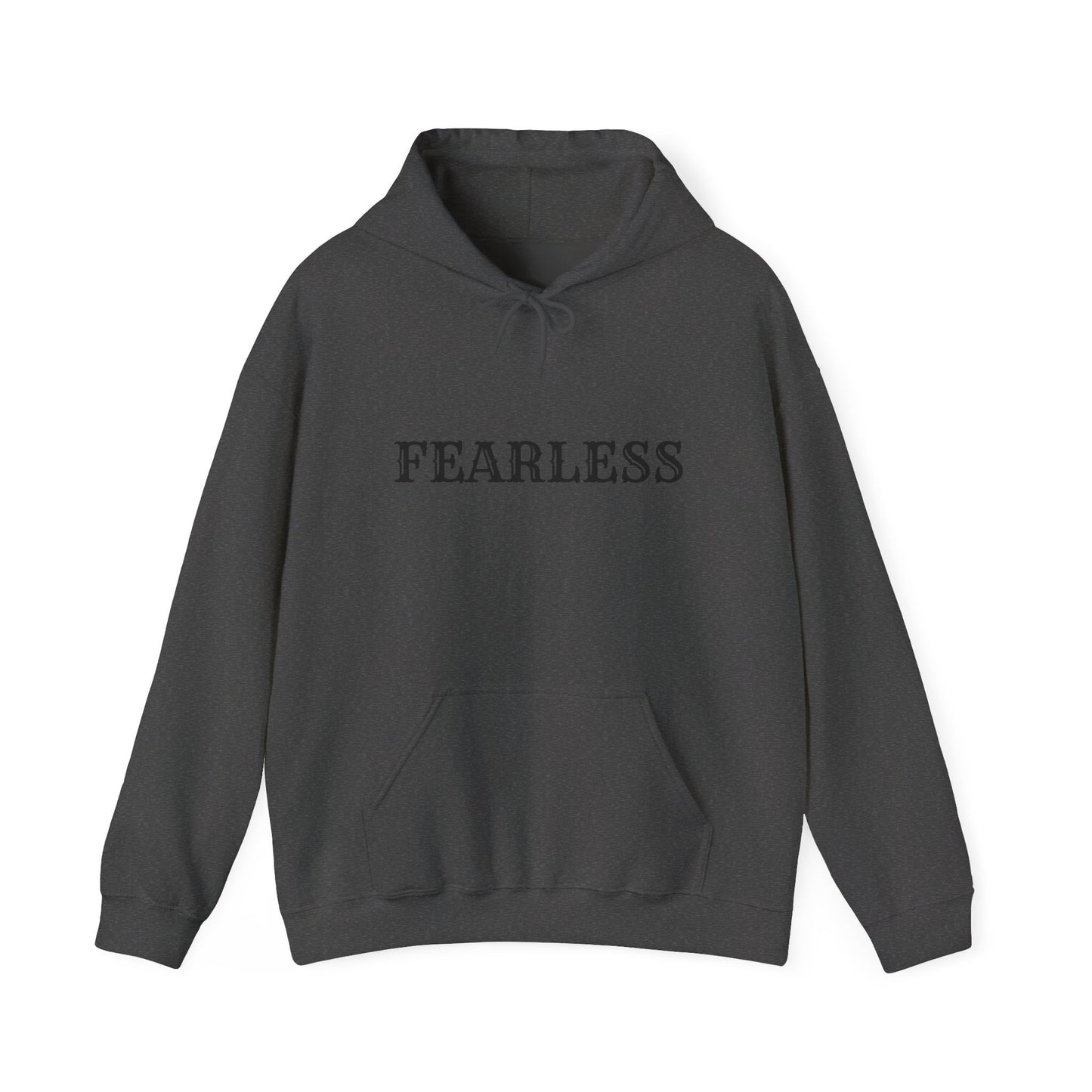 Fearless Unisex Hooded Sweatshirt, Inspirational Gift, Cozy Hoodie, Motivation Apparel, Perfect for Everyday Wear, Self-Confidence Theme