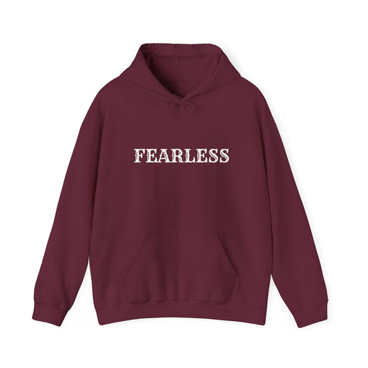Fearless Unisex Hoodie - Empowerment, Inspirational Gift, Cozy Comfort, Everyday Wear, Motivational Apparel