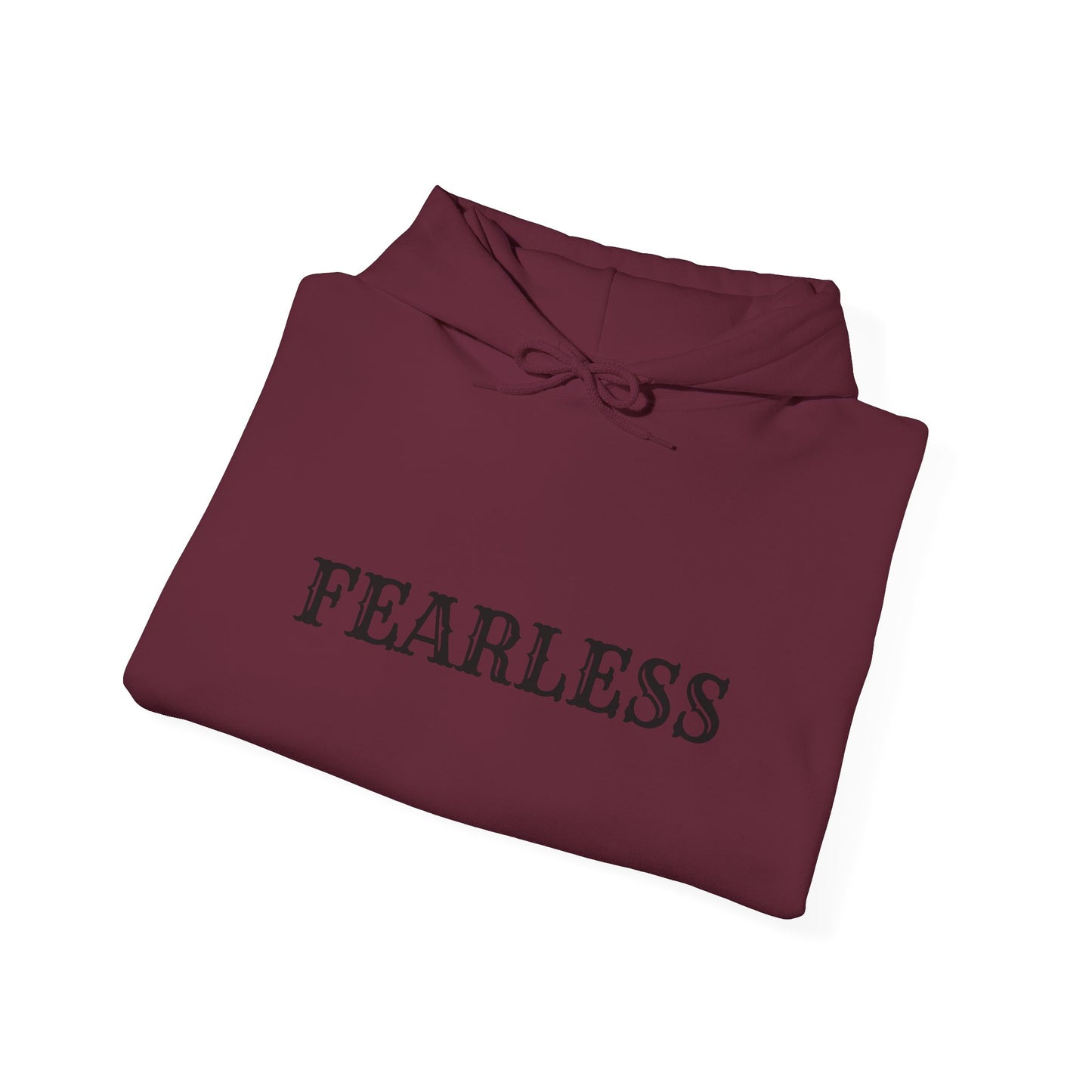 Fearless Unisex Hooded Sweatshirt, Inspirational Gift, Cozy Hoodie, Motivation Apparel, Perfect for Everyday Wear, Self-Confidence Theme