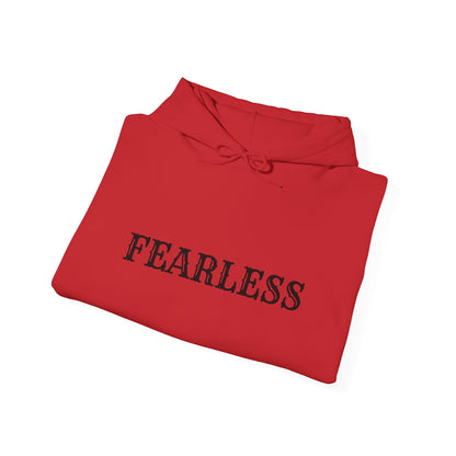 Fearless Unisex Hooded Sweatshirt, Inspirational Gift, Cozy Hoodie, Motivation Apparel, Perfect for Everyday Wear, Self-Confidence Theme