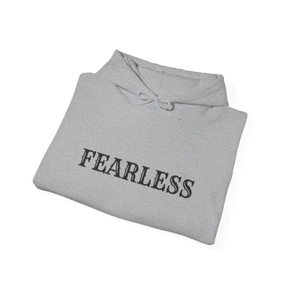 Fearless Unisex Hooded Sweatshirt, Inspirational Gift, Cozy Hoodie, Motivation Apparel, Perfect for Everyday Wear, Self-Confidence Theme