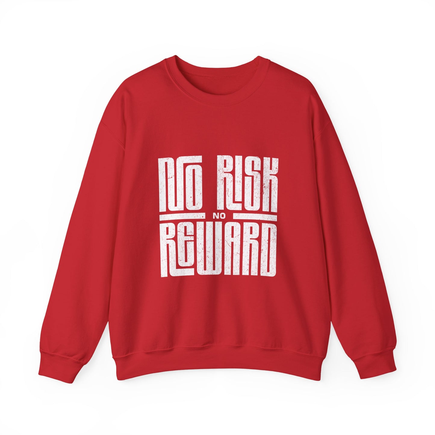No Risk No Reward Sweatshirt, Motivational Crewneck, Unisex Gift, Cozy Apparel, Fitness Inspiration, Casual Streetwear