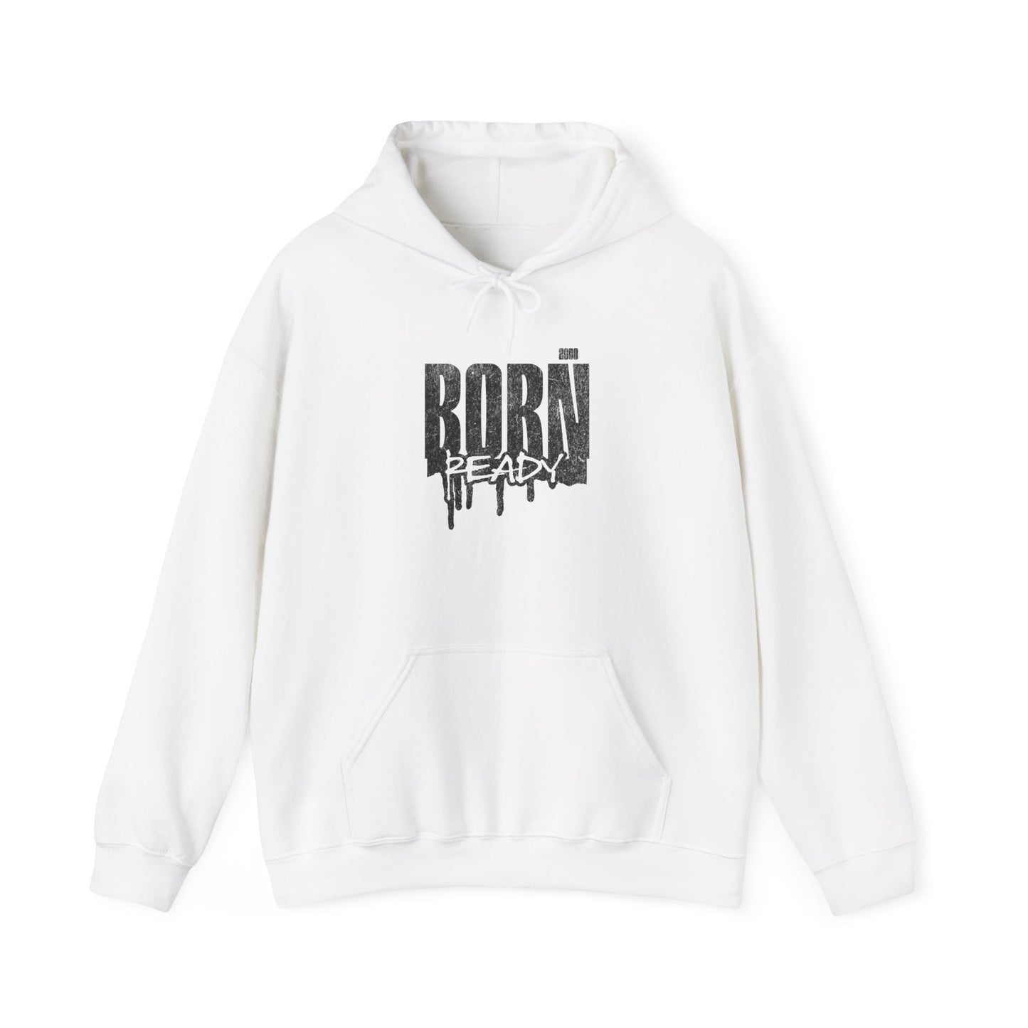 Born Ready Unisex Heavy Blend™ Hoodie - Cozy Streetwear for Motivation, Comfortable Gift, Everyday Wear, Casual Hoodie, Ideal for Relaxation