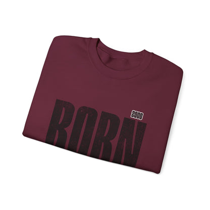 Born Ready Crewneck Sweatshirt | Unisex Comfortable Apparel, Gift for Friends, Casual Wear, Everyday Use, Street Style