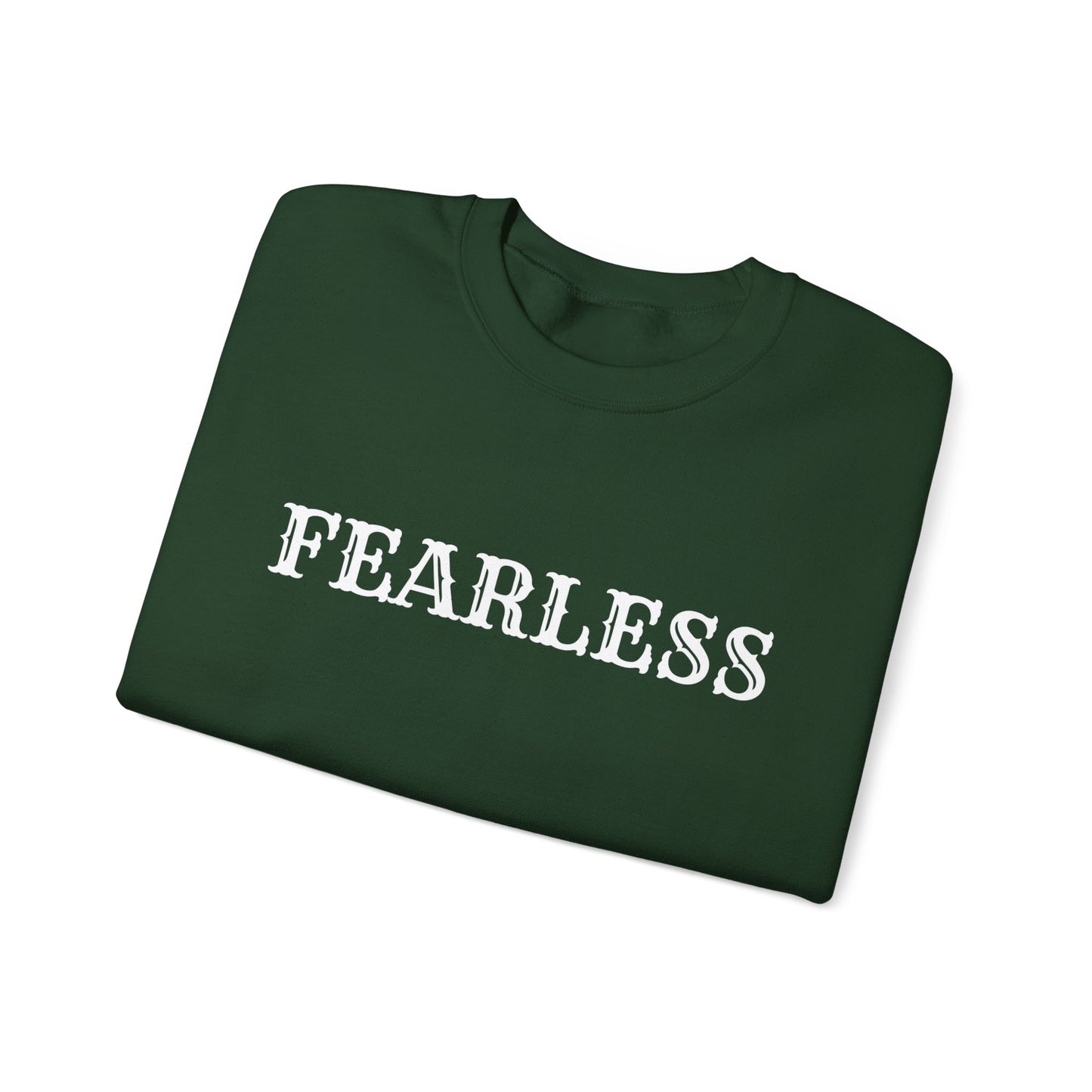 Fearless Crewneck Sweatshirt - Cozy Unisex Pullover, Motivational Gift for Her/Him, Perfect for Everyday Wear, Meaningful Style