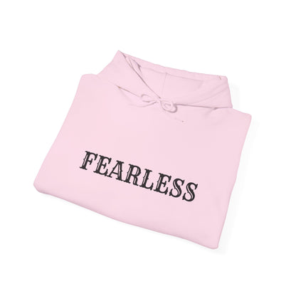 Fearless Unisex Hooded Sweatshirt, Inspirational Gift, Cozy Hoodie, Motivation Apparel, Perfect for Everyday Wear, Self-Confidence Theme