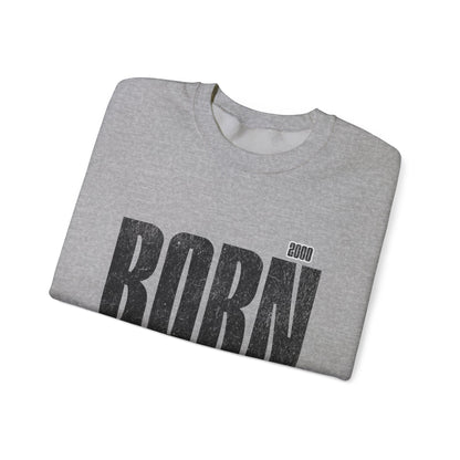 Born Ready Crewneck Sweatshirt | Unisex Comfortable Apparel, Gift for Friends, Casual Wear, Everyday Use, Street Style