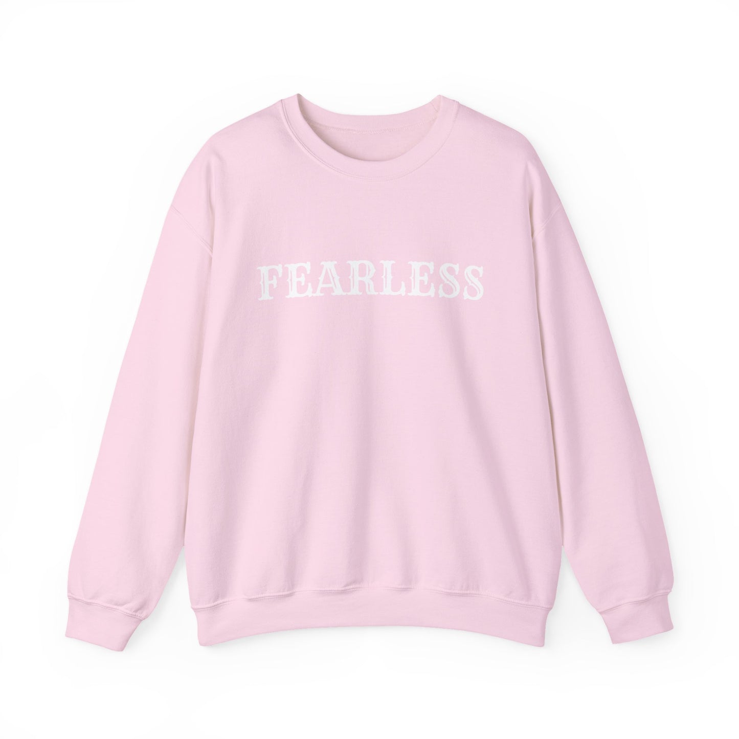 Fearless Crewneck Sweatshirt - Cozy Unisex Pullover, Motivational Gift for Her/Him, Perfect for Everyday Wear, Meaningful Style