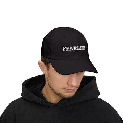 Fearless Classic Dad Cap | Casual Hat for Dads, Gifts for Father's Day, Everyday Wear, Trendy Accessories, Comfortable Style