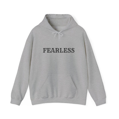 Fearless Unisex Hooded Sweatshirt, Inspirational Gift, Cozy Hoodie, Motivation Apparel, Perfect for Everyday Wear, Self-Confidence Theme