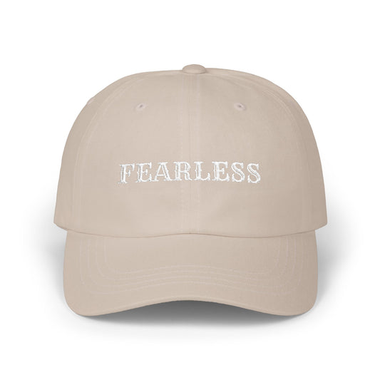 Fearless Classic Dad Cap | Casual Hat for Dads, Gifts for Father's Day, Everyday Wear, Trendy Accessories, Comfortable Style