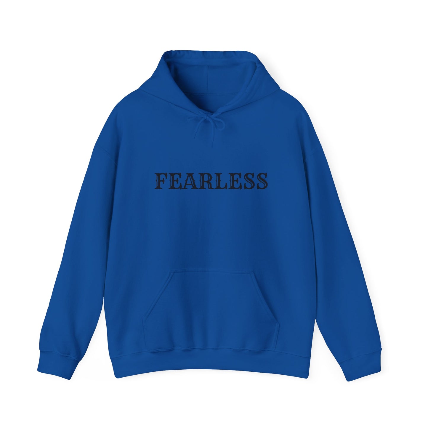Fearless Unisex Hooded Sweatshirt, Inspirational Gift, Cozy Hoodie, Motivation Apparel, Perfect for Everyday Wear, Self-Confidence Theme