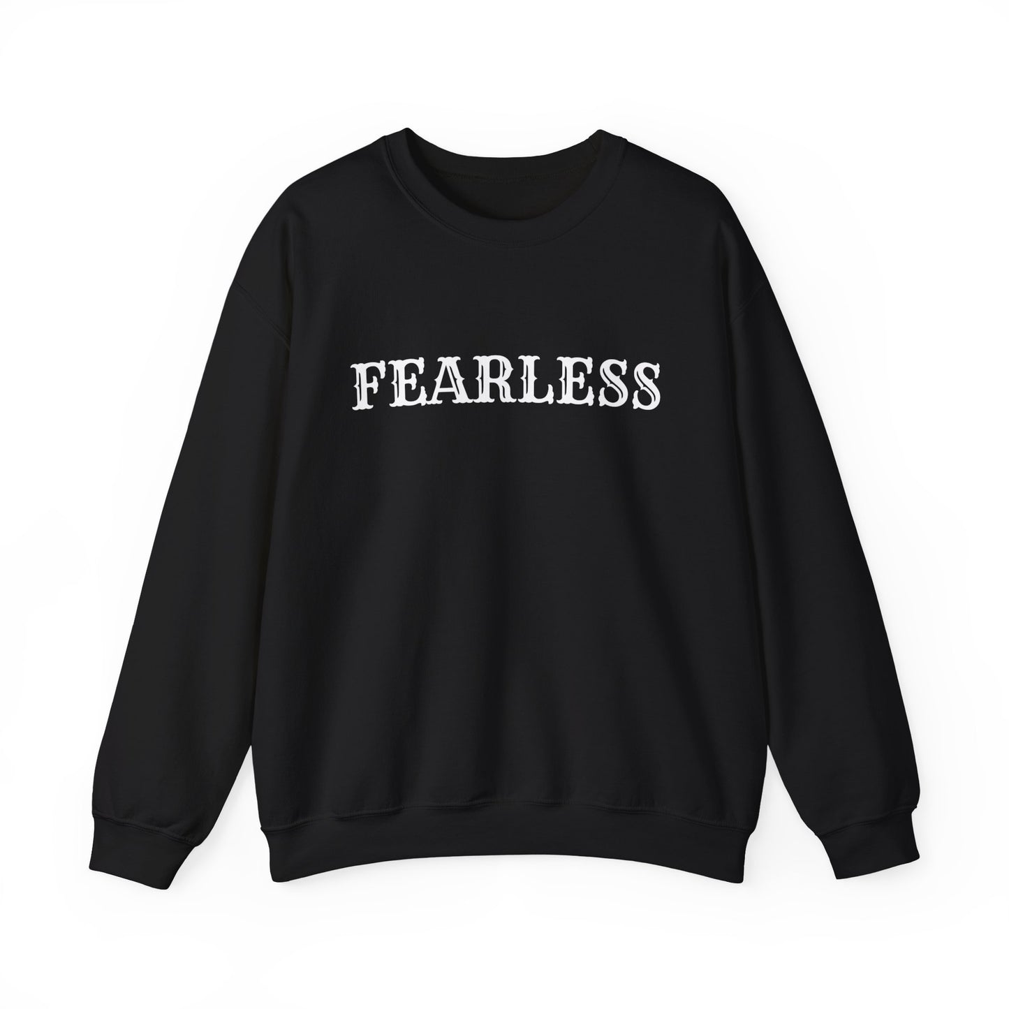 Fearless Crewneck Sweatshirt - Cozy Unisex Pullover, Motivational Gift for Her/Him, Perfect for Everyday Wear, Meaningful Style