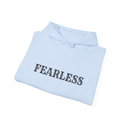 Fearless Unisex Hooded Sweatshirt, Inspirational Gift, Cozy Hoodie, Motivation Apparel, Perfect for Everyday Wear, Self-Confidence Theme
