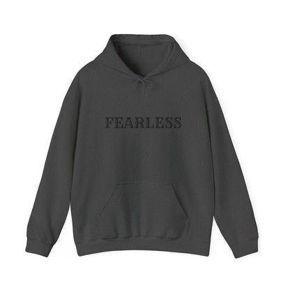 Fearless Unisex Hooded Sweatshirt, Inspirational Gift, Cozy Hoodie, Motivation Apparel, Perfect for Everyday Wear, Self-Confidence Theme