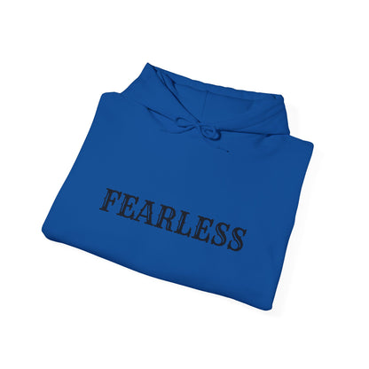 Fearless Unisex Hooded Sweatshirt, Inspirational Gift, Cozy Hoodie, Motivation Apparel, Perfect for Everyday Wear, Self-Confidence Theme