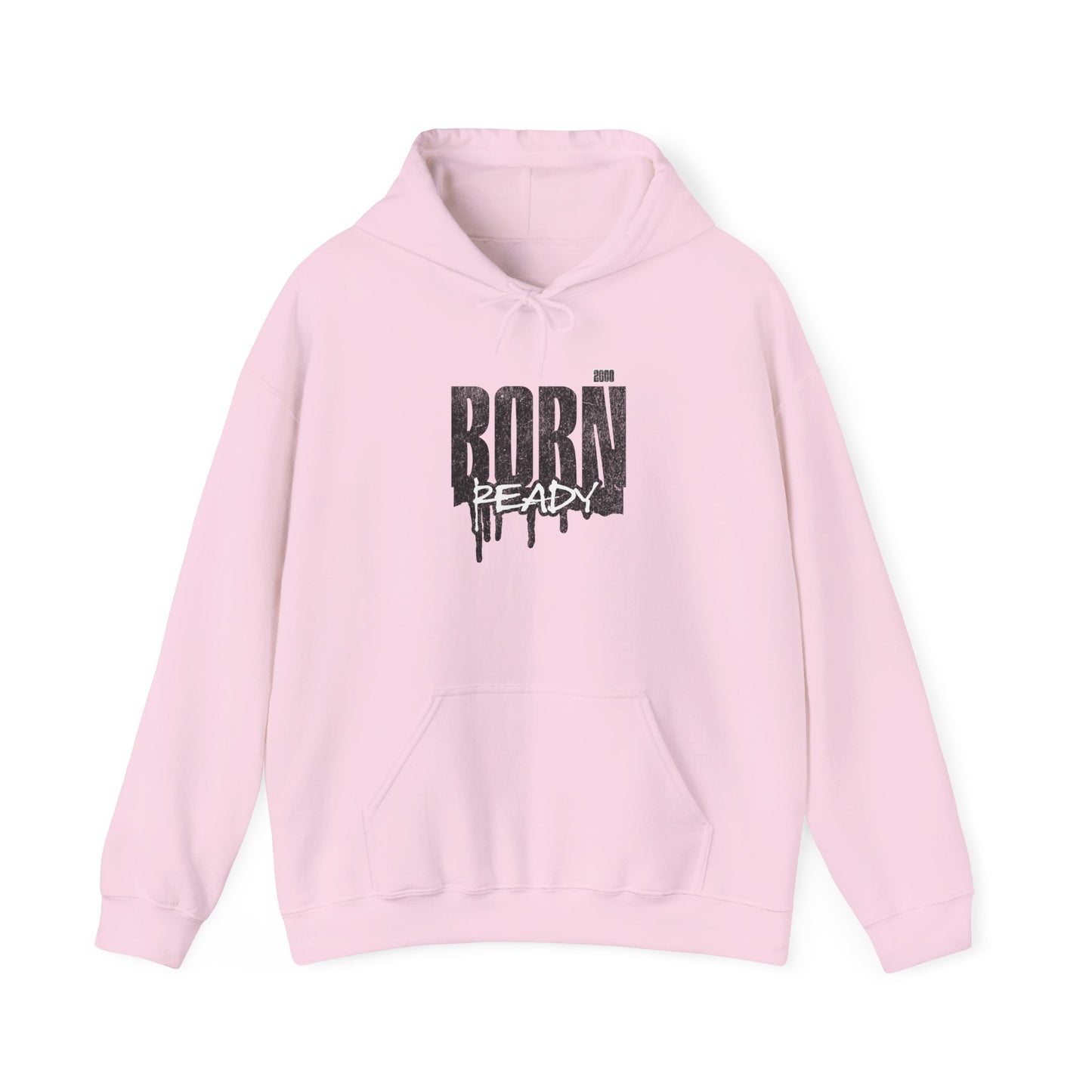 Born Ready Unisex Heavy Blend™ Hoodie - Cozy Streetwear for Motivation, Comfortable Gift, Everyday Wear, Casual Hoodie, Ideal for Relaxation