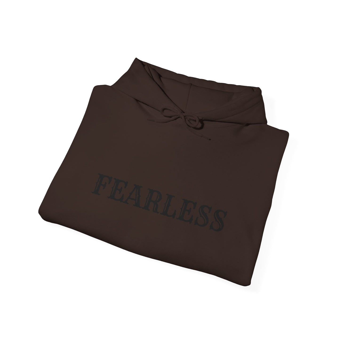 Fearless Unisex Hooded Sweatshirt, Inspirational Gift, Cozy Hoodie, Motivation Apparel, Perfect for Everyday Wear, Self-Confidence Theme