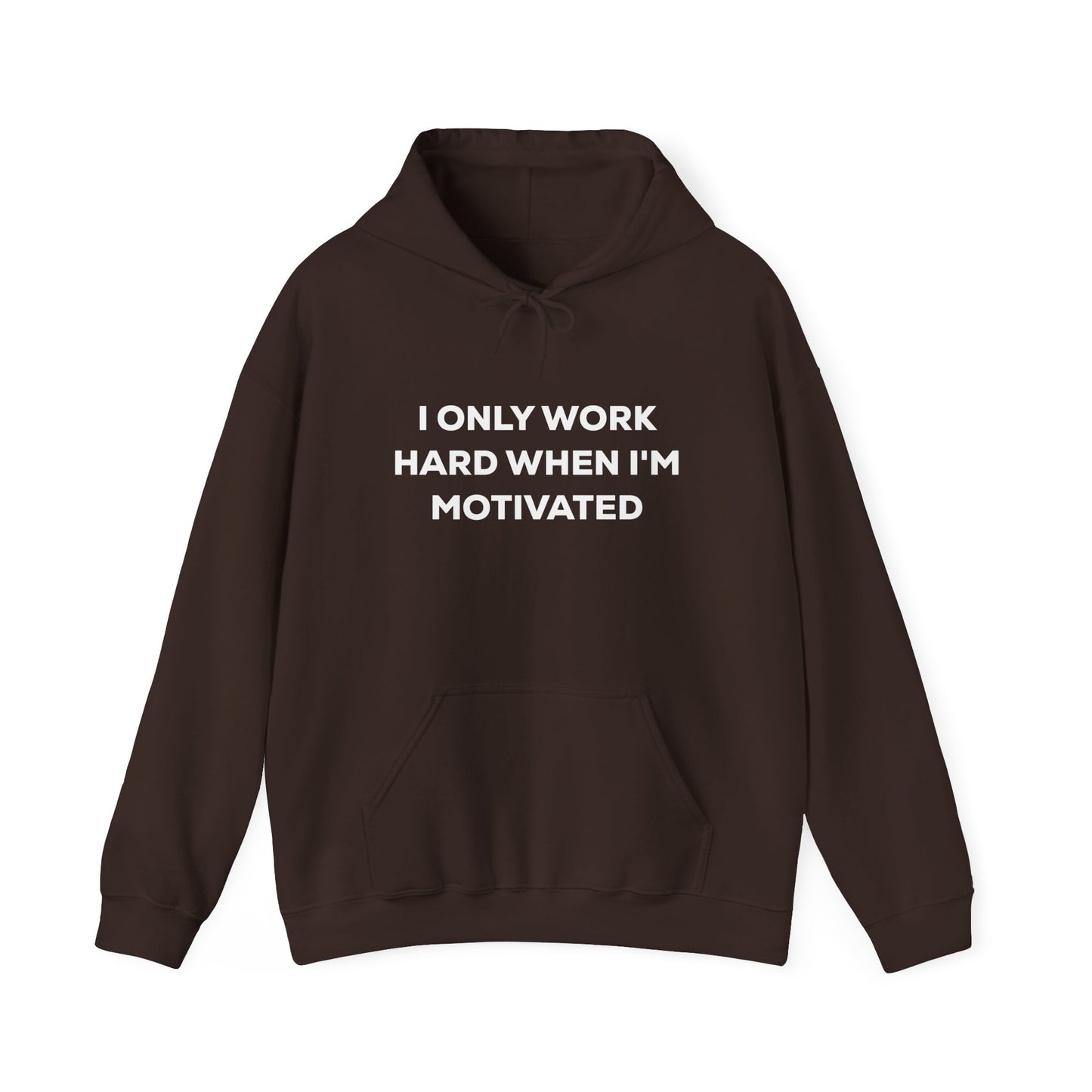 Motivational Hoodie | Unisex Heavy Blend Sweatshirt, Gift for Him, Her, Cozy Loungewear, Funny Hoodie, Work Motivation Apparel